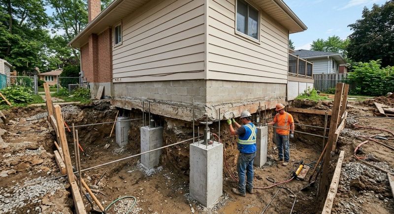 House Underpinning in Salt Lake County, UT