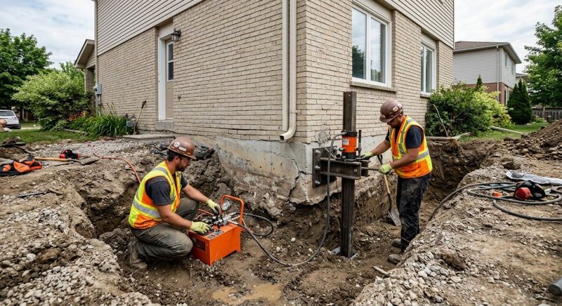 Sinking Foundation Lifting in Salt Lake County, UT