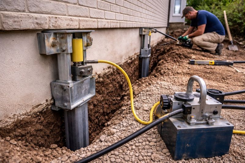 Sinking Foundation Repair in Riverton, UT