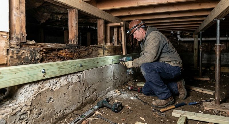 Sinking Foundation Repair in Salt Lake City, UT