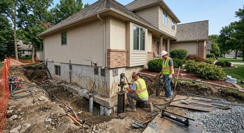 Structural Foundation Repair in Pleasant Grove, UT